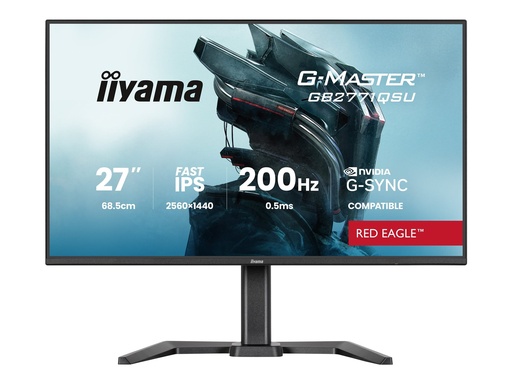 Iiyama G-MASTER Red Eagle GB2771QSU-B1 - LED-Monitor - 68.6 cm (27") (GB2771QSU-B1)