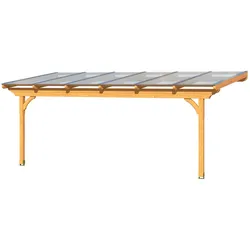 Skan Holz Terrassenüberdachung Ravenna 648x300cm naturaus Douglasie