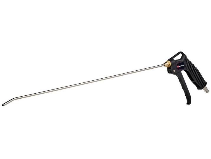 Hochdruckpistole EINHELL Einhell Druckluft-Ausblaspistole 2-8 bar mit 500 mm Düse , schwarz (schwarz silber), B:170mm H:30mm L:681mm, Hochdruckreiniger-Düsen, Hochdruckpistole