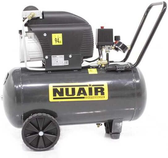 Nuair FC2/50 S - Elektrischer Kompressor mit Wagen - Motor 2PS - 50Lt