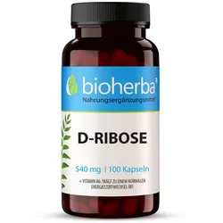 D-Ribose 540 mg 100 Kapseln