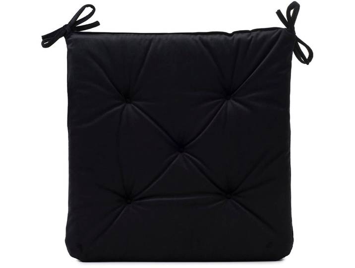 Sitzauflage GÖZZE California , schwarz, B:40cm H:4cm, Polyester, Polsterauflagen, Sitzauflage