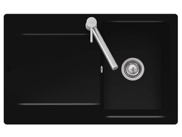 Villeroy & Boch VB-3334 01 J0 SILUET 45 Spülbecken, Chromit