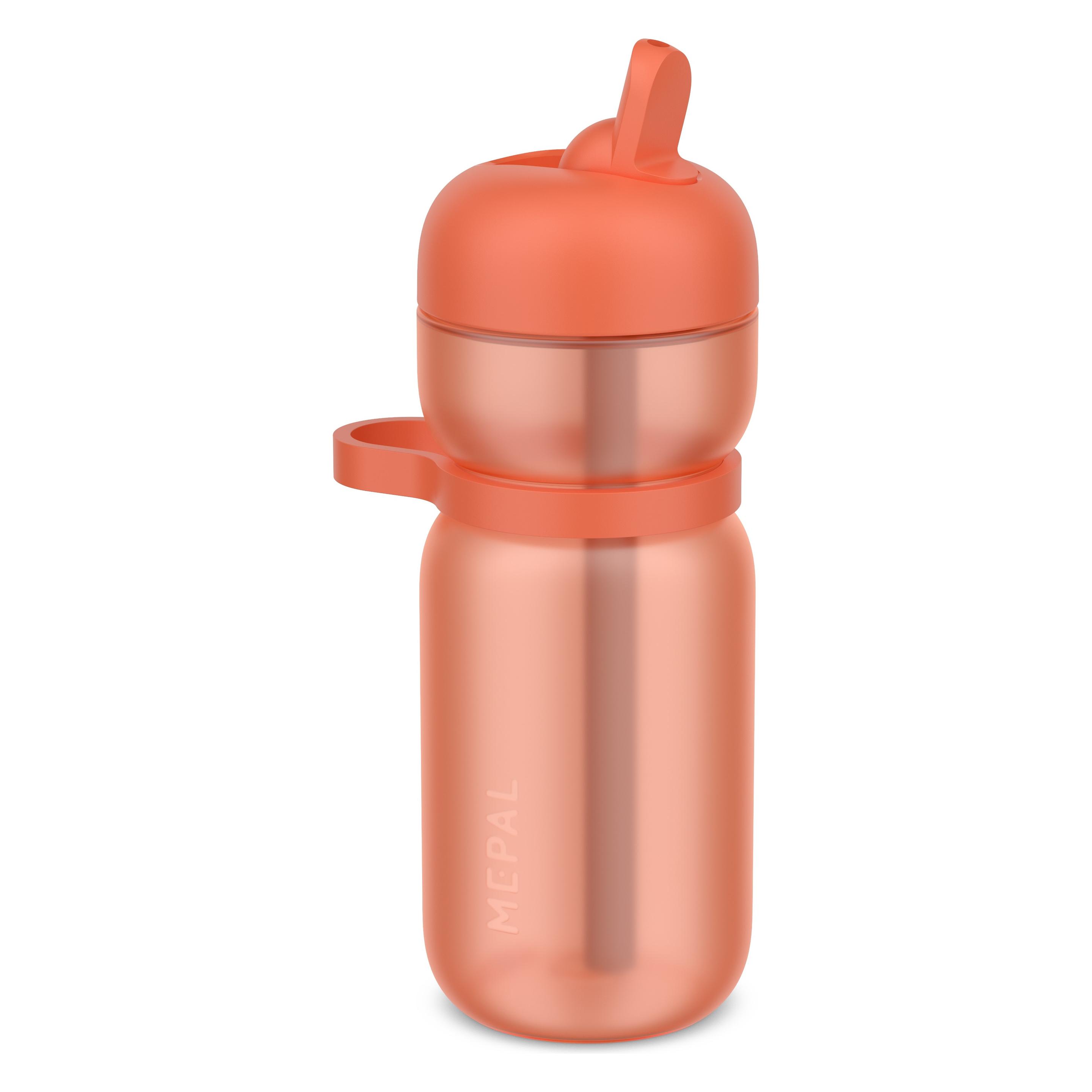 Mepal Trinkflasche Flip Sport peach orange 0,6 l (0.60 l) (103003073900)