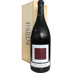 Jéroboam - Les Terrasses 2024 - Château Pesquié - En Holzkiste