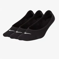 Nike Everyday Lightweight Damen Kurz-Socken (3 Paar) schwarz/weiß - M