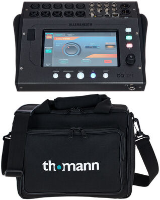 Allen & Heath CQ12T Bag Bundle Noir