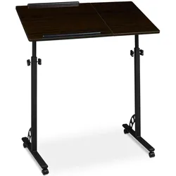Relaxdays Laptoptisch, Notebook Ständer, Schwarz