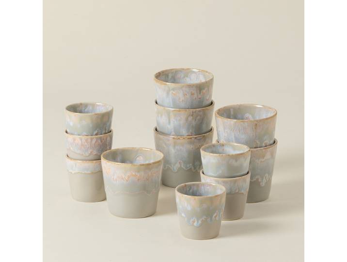 Tassenset Grespresso Typ B 12-teilig Grau/Grau