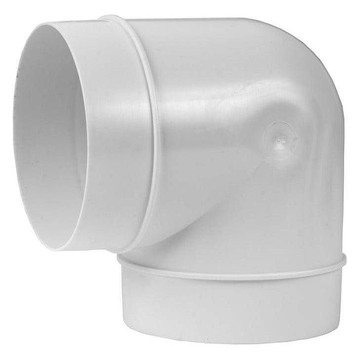 Europlast VENTILATION DUCT ELBOW 100MM 90 PLAST (33043068)