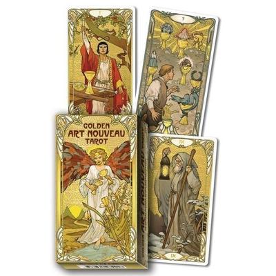 Golden Art Nouveau Tarot, Nonbook von Giulia Francesca Massaglia, Llewellyn Worldwide, Ltd., 978-0-7387-6346-0
