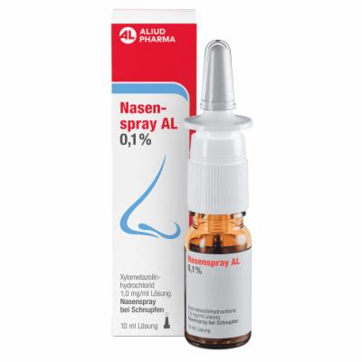 ALIUD Pharma GmbH Nasenspray AL 0,1 % bei Schnupfen 10 ml 03929274
