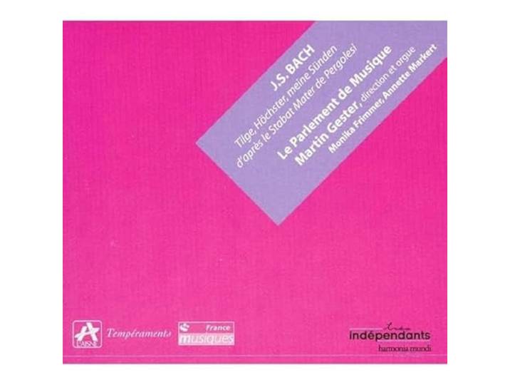 Le Parlement De Musique - Tilge, Hochster, Meine Sunden
