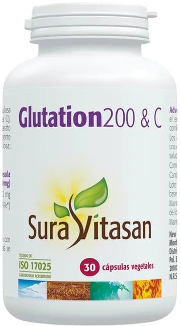 Sura Vitasan Glutation 200 e C 30 VCaps