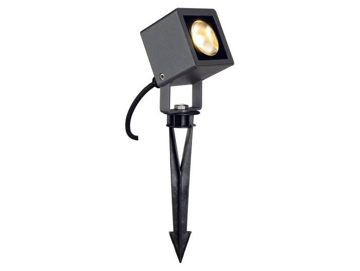 Nautilus Square 10 Projecteur LED carré IP65 anthracite 3000K blanc chaud