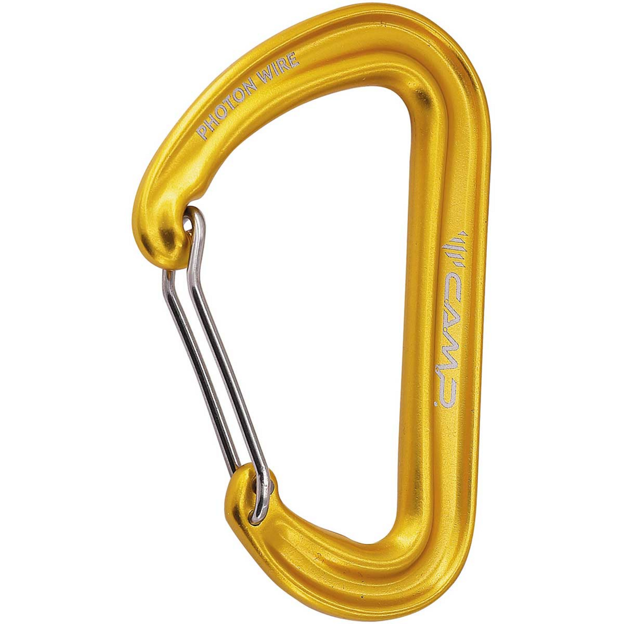 Camp Photon Wire Karabiner Karabiner gelb Alpinklettern