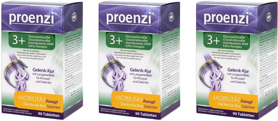 Proenzi 3+ Gelenk-Kur 3x90stk