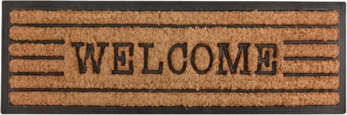 Esschert Design Deurmat Welcome Breedte: 75 cm, Diepte: 25 cm