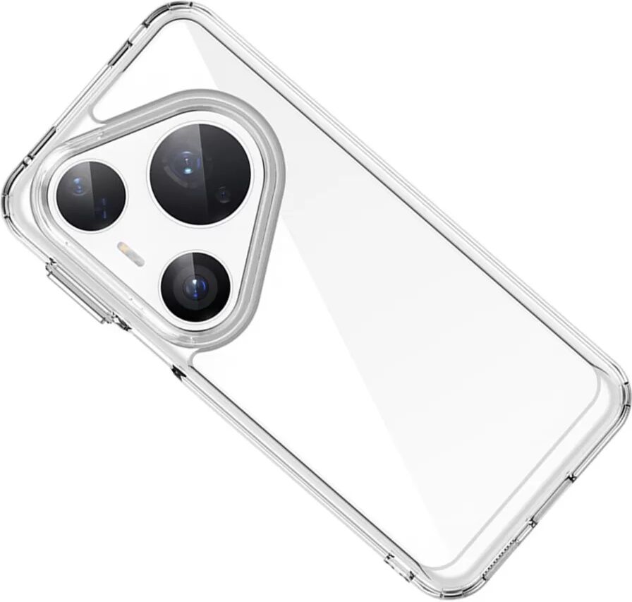 INF TPU+Acryl Magnetische Handyhülle Kompatibel mit Huawei Pura 80 Ultra - Wärmeableitung & Schutz Transparent