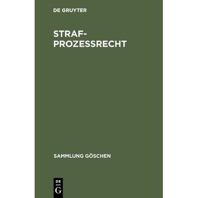 Strafprozeßrecht, Gebundene Ausgabe von Heinz Zipf, De Gruyter, 978-3-11-006707-1