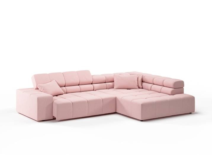 Candy Oregon Matrix Ecksofa motorische Sitztiefenverstellung