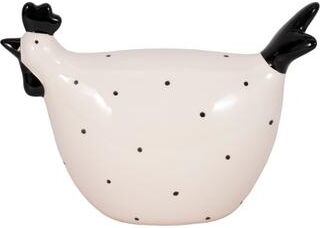 "Sagebrook Home Ceramic Whimsical Rooster Figurine - 10"" x 4"" x 7"""