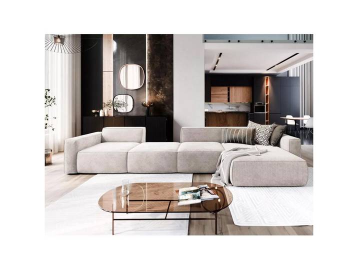 Muffo Ecksofa MODULARE DREAM SET 5, Modularer Aufbau, HR-Schaum