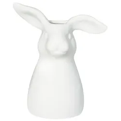 HUTSCHENREUTHER Frühlingsgrüße 2026 Hasen-Vase Blumen- wiese aus Porzellan