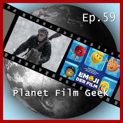 Planet Film Geek, PFG Episode 59: Planet der Affen: Survival, Emoji - Der Film - Johannes Schmidt,Colin Langley, Audio, 4260507135827