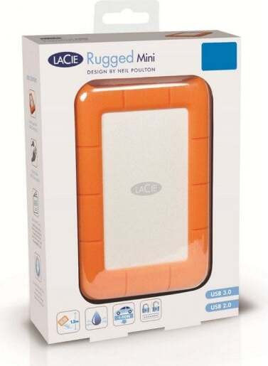 LaCie Rugged Mini Externe harde schijf 2 TB USB 3.0