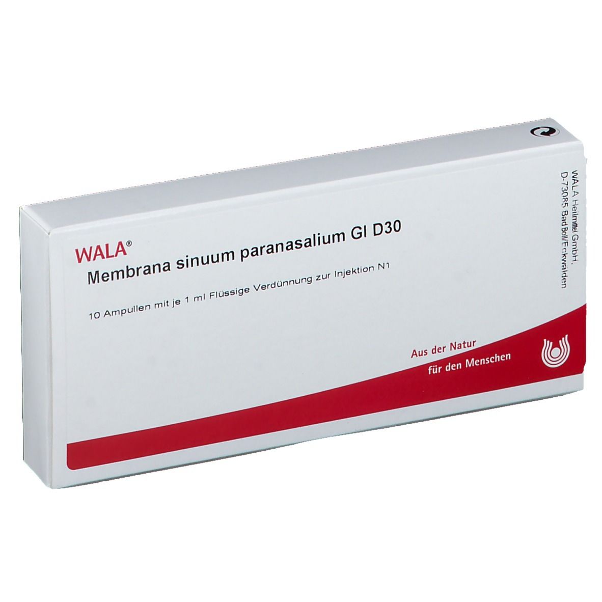 Membrana sinuum paransalium GL D 30 Ampullen 10x1 ml