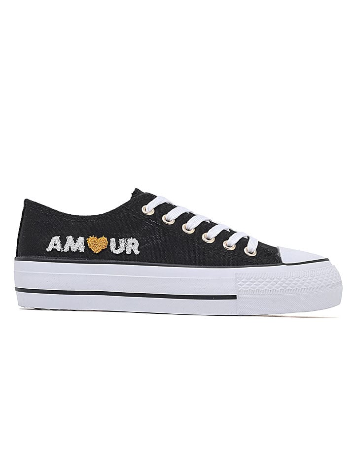 Sixth Sens Sneakers in Schwarz - 37