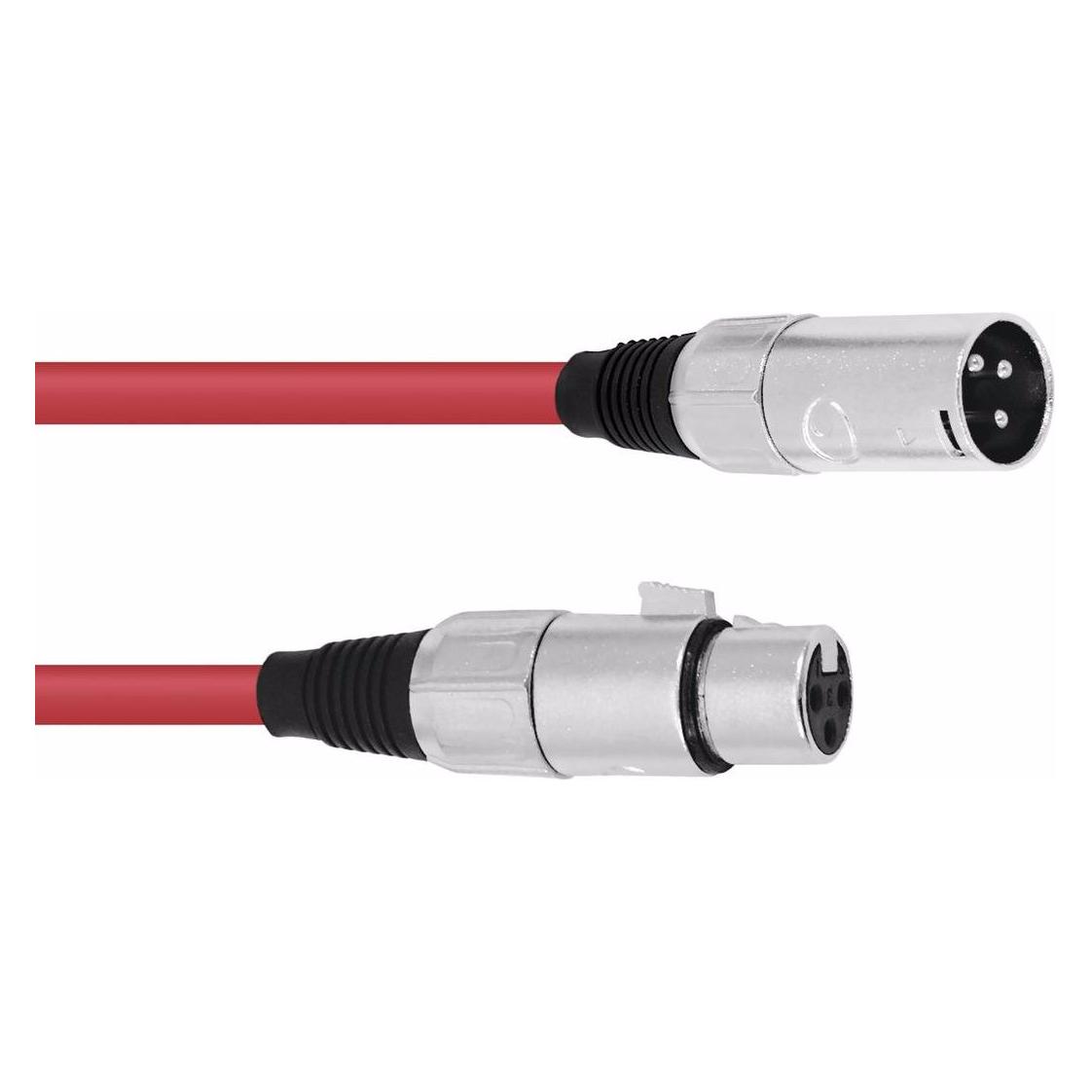 Omnitronic 30220905 XLR Verbindungskabel (1x XLR-Stecker 3 polig (5 m, XLR Kabel) (30220905)