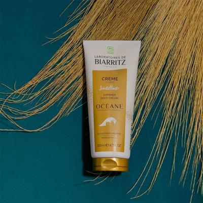 Océane Crème Corps Scintillante - corporelle scintillante. tube 200 ml x2 2x200 Make up