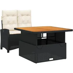 vidaXL, Gartenlounge, Hasenon (Bank + Tisch)