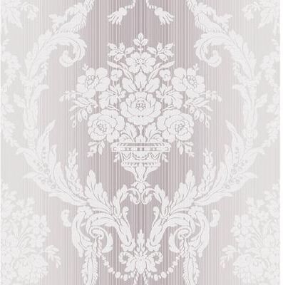 Seabrook Designs Abilene Floral Damask Unpasted Wallpaper
