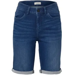 Tchibo - Bermuda-Jeans ‒ Fit »Lea« - Damen - Gr. 44 - dunkelblau