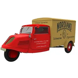 Mini art Tempo E400 Kastenwagen 3-Wheel Delivery Box Track