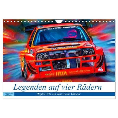 Legenden auf vier Rädern (Wandkalender 2027 DIN A4 quer), CALVENDO Monatskalender