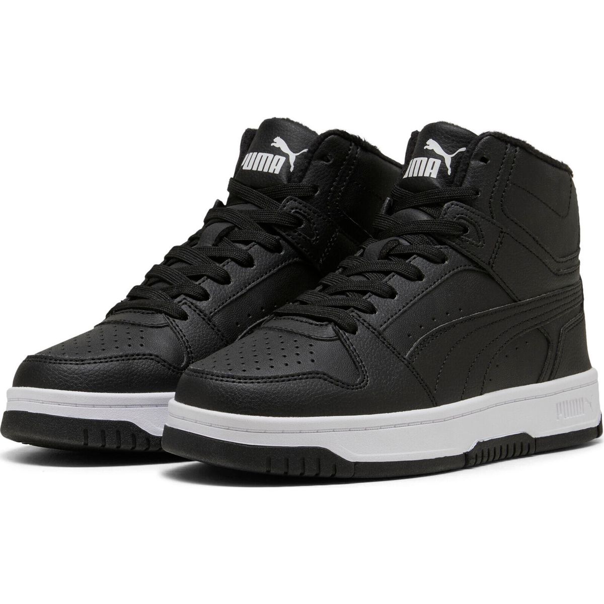 Puma Rebound Slam Mid WTR Jr puma black-puma white (01) 5.5 408803-01-5.5