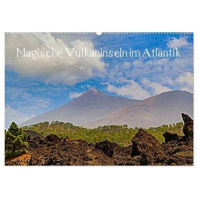 Magische Vulkaninseln im Atlantik (Wandkalender 2027 DIN A2 quer), CALVENDO Monatskalender
