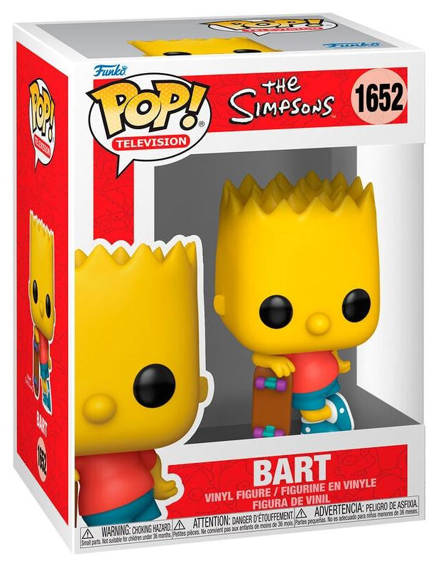Northix Pop-figuur Bart Simpson - Verzamelbaar vinylspeelgoed, 4 inch