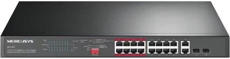 Mercusys Switch Ms118cp 18 Puertos Talla Única Unisex