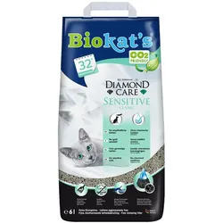 Biokats Diamond Care Sensitive | 6 Liter Klumpstreu