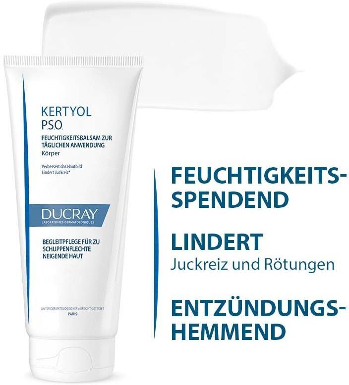 Ducray Kertyol PSO Feuchtigkeitsbalsam 200 ml Balsam