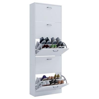 Holz Regal Schuhschrank Schuhkipper Serie Sipos XL