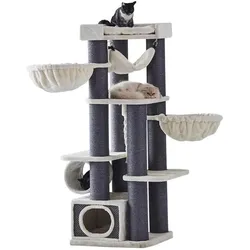 Nobby Chilo (165 cm, Anthrazit, Beige, Cream), Katzenbaum