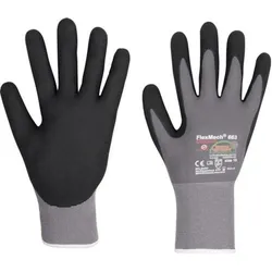 Honeywell, Schutzhandschuhe, Handschuhe FlexMech 663 Grösse 6 grau/schwarz EN 388 PSA-Kategorie II (6)