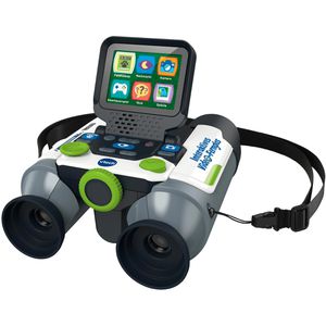 vtech Fernglas interaktives Video-Fernglas, 10 x 21 mm, 2,4 Zoll LCD-Bildschirm mit Videofunktion & Spielen für Kinder