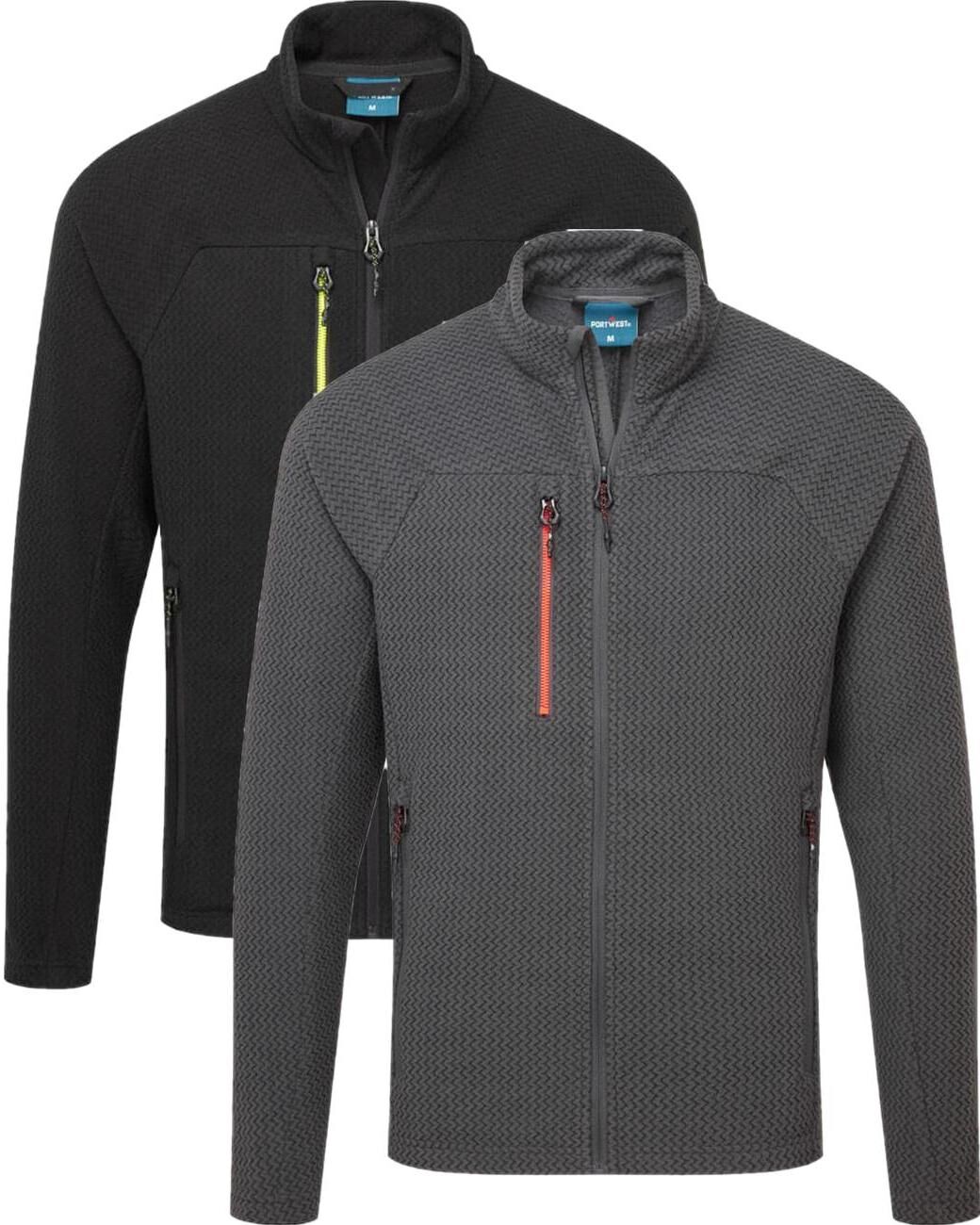 Portwest Ev480 Ev4 Tekstureret Fleece Sort S